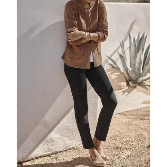 J. Jill Pants - J. Jill Ponte Slim Leg Pull On Pants Stretch Elastic Waist Women's Plus Size 3X